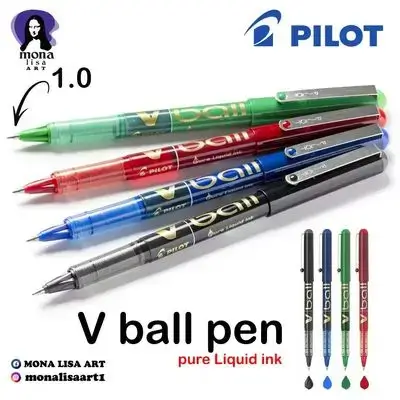 V ball pen-PILOT 1.0mm