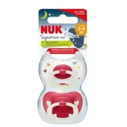 NUK sigature Night (0-6m)silicone