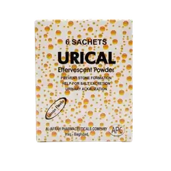 URICAL Effervescent Powder 6 Sachets Lemon Flavor _ APC
