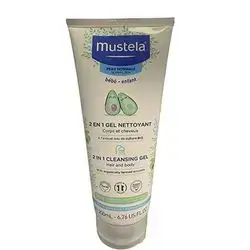 Mustela 2 In 1 Cleansing Gel (Hair and Body) 200ml