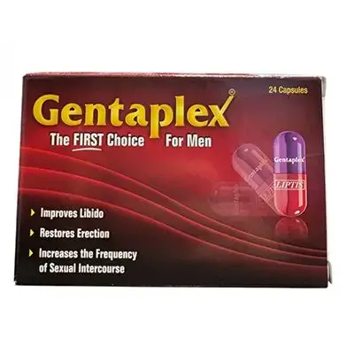 Gentaplex The First Choice For men 24 Capsules
