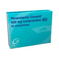 Paracetamol Generis 1000mg 18 tablets / Portugal