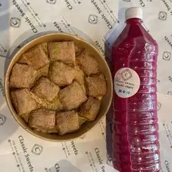 Milk Baklava Box + Juice