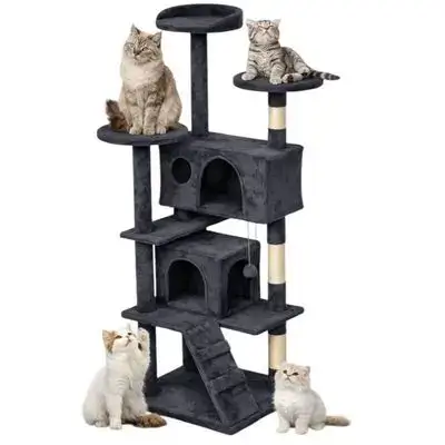 Multi-Level Cat Tree Tower-Model 59 138cm