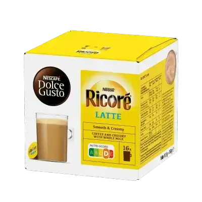 Nescafé Dolce Gusto Ricoré Latte – 16 Capsules