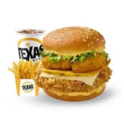 Crunchy Jalapeno Burger Combo