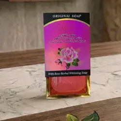 Virgin soap for women with alum and rose