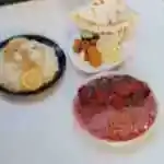 Rice plain and 2 broths