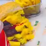 Beef Cheese Burger Meal