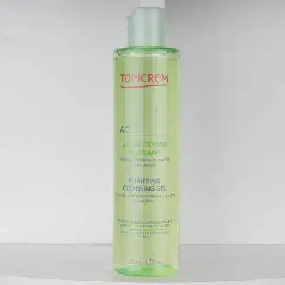 Topicrem AC Purifying cleansing Gel./توبيكريم أ.سي غسول منقي للبشرة الدهنية