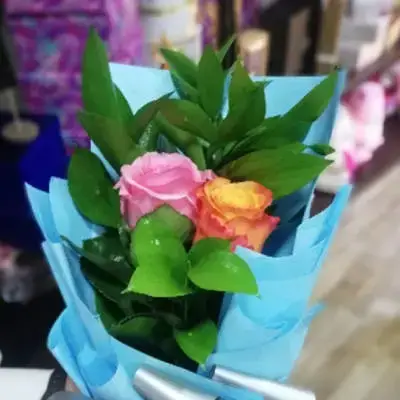 Mixed colors rose Accessories wrapping