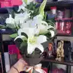 White Lily Accessories Black Packaging