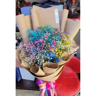Gypsophila Mixed Colors Accessories Wrapping