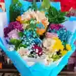 A Bouquet Of Natural Roses, Rose, Daudi, Jackets, Accessories, Packaging