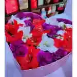 Heart-shaped Box, Rose Colors