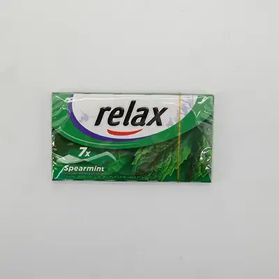 Relax Spearmint Flavor Gum 14g