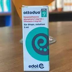 ottoduo dexametasone 1mg + ofloxacin 3mg ear drop 5ml