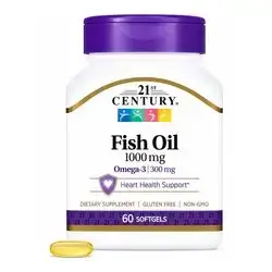 21st Century Fish Oil 1000 mg 30 Softgels