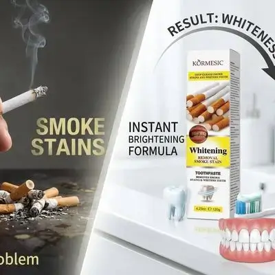 KÖRMESIC Whitening Removal Smoke Stain Toothpaste - 120g