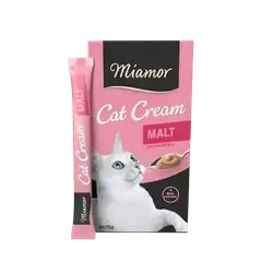 Miamor - Cat Cream - Malt (Anti-Hairball) 6Pcsx15g