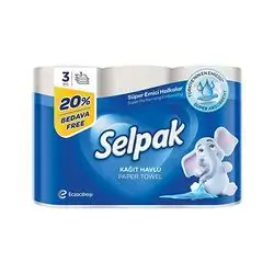 Selpak Kitchen Paper 3 Rolls