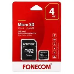 FONECOM Micro SD Card (4GB)