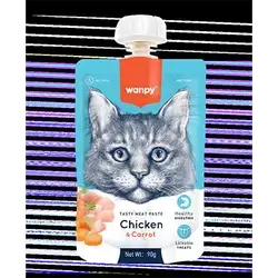 Wanpy Tasty Meat Paste Chicken & Carrot