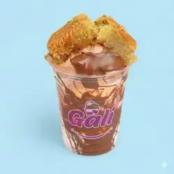Vermicelli Walnut And Chocolate Dondurma Cup