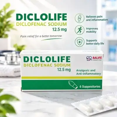 Dicolife Diclofenac Sodium 12.5 mg Suppositories