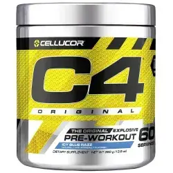 C4 Original Pre Workout Powder icy blue razz flavor 60 servings