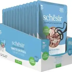 Schesir Tuna & Seabass in Jelly 12x