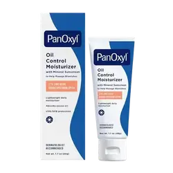 PanOxyl Oil Control Moisturizer with Mineral Sunscreen 17% Zinc Oxide SPF30+ 48g _ Crown Laboratories