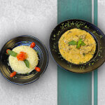 Chicken With Cream + Mushroom + Rice