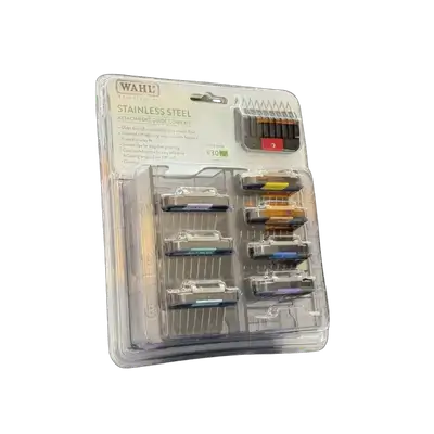 WAHL Stainless Steel Attachment Guide Combs Kit
