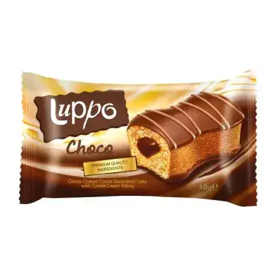 Luppo Choco Cacao Cream Filling Cake