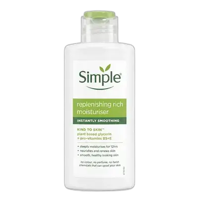Replenishing Rich Moisturizer Instantly Smoothing 125ml _ Simple