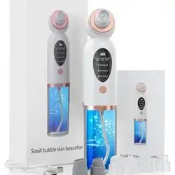 Blackhead Remover - Electric Small Bubble for Pore Cleaner, Facial Cleaner Device for Acne, Pimples & Blackheads, Water Cycle System for Deep Blackhead Removal, HY-25