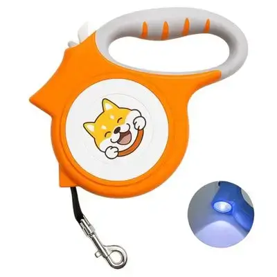 Retractable Leash & Light 5M