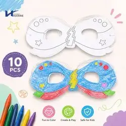 Kids Coloring Mask ,10 pcs