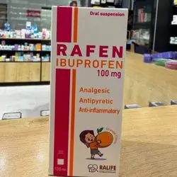 Rafen Ibuprofen 100mg suspension