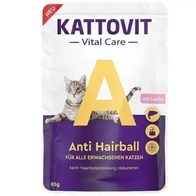 Kattovit Anti Hairball Salmon 85g