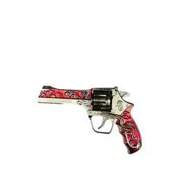 Metal Dragon Gun Design Windproof Butane Lighter – Random Color