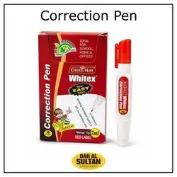 correction pen.