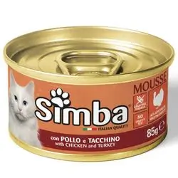 Simba Cat Mousse with Chicken and Turkey 85g