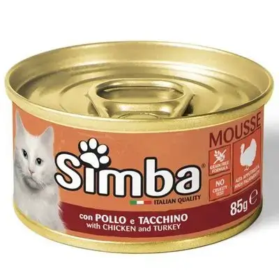 Simba Cat Mousse with Chicken and Turkey 85g