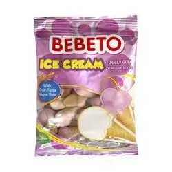 Bebeto Jelly Gum Ice Cream 70g