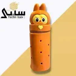 labubu bag for school pencil (Brown)