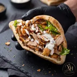 Chicken Shawarma in Samoon