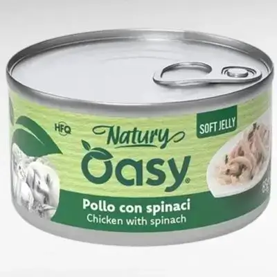 Oasy Chicken & Spinach 150g