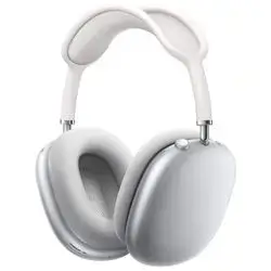 Apple AirPods Max Wireless Over-Ear Headphones, Active Noise Cancelling, Transparency Mode, Personalized Spatial Audio, Dolby Atmos, Bluetooth Headphones for iPhone – Silver